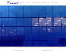 Tablet Screenshot of laboratoriouriarte.com